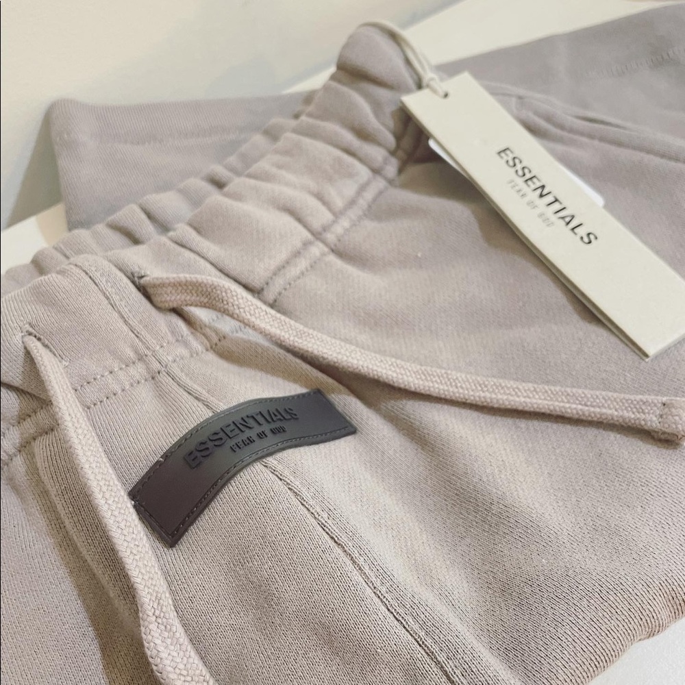 Taupe  Greyish Brown coloured ESSENTIALS shorts